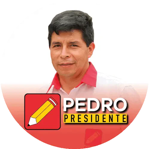 Pedro Castillo Peru Libre Sticker