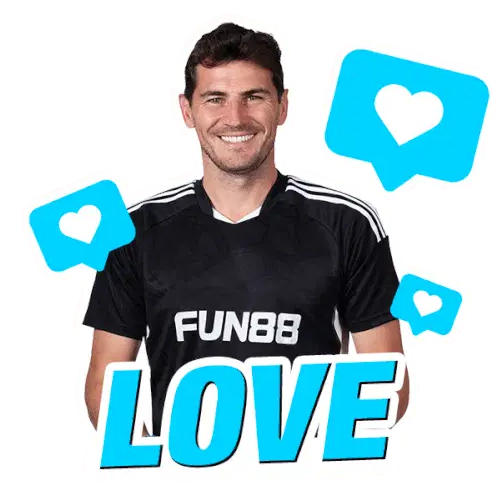 Iker Casillas Love Fun88iker Casillas Sticker
