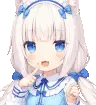 Neko Para Sticker