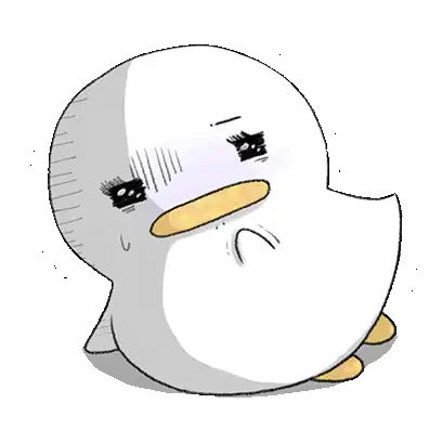 Animal Duck Sticker