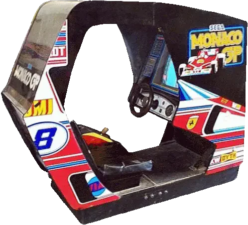Monaco Gp Arcade Sticker