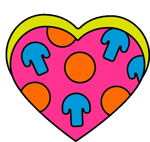 Heart Bonnaroo Sticker