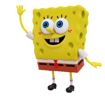 Dancing Spongbob Squarepants Sticker