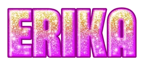 Nombre Erika Sticker