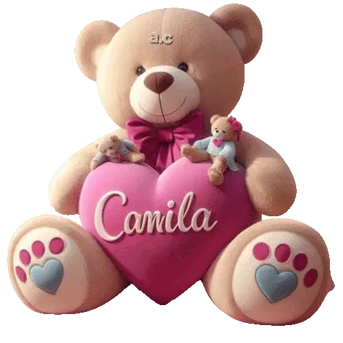 Osito Camila Sticker