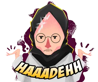 Girl Hijab Sticker