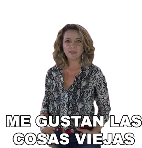 Me Gustan Las Cosas Viejas Cristina Sticker