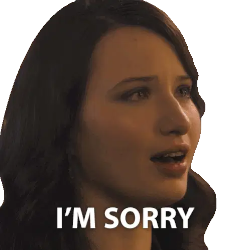 I'M Sorry Adriana Russo Sticker