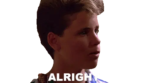Alright Sam Emerson Sticker