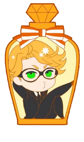 Ronald Knox Ronald Black Butler Sticker