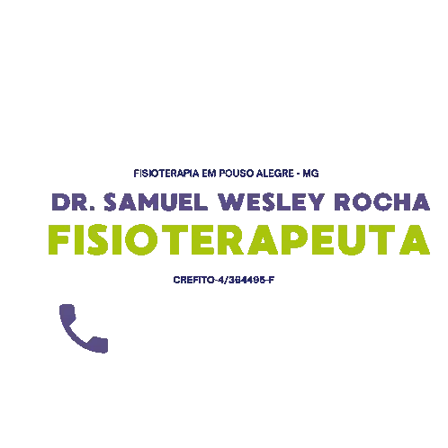 Dr Samuel Wesley Rocha Fisioterapeuta Sticker