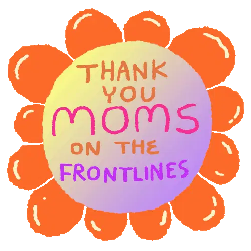 Happy Mothers Day Moms Sticker