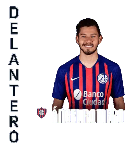 Delantero ángel Romero Sticker