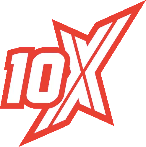 10x 10x Athletic Sticker