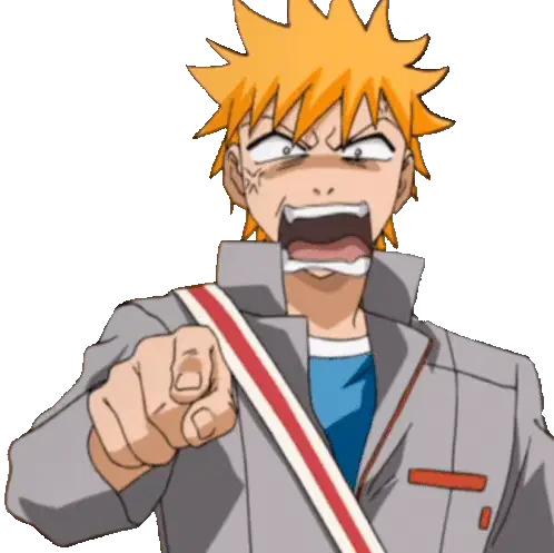 Bleach Accuse Sticker