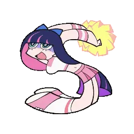 Worm Spinning Sticker