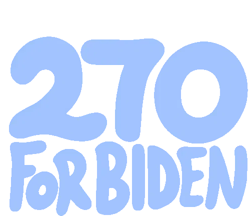 270for Biden Electoral Votes Sticker