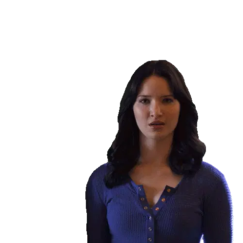 Shocked Adriana Russo Sticker