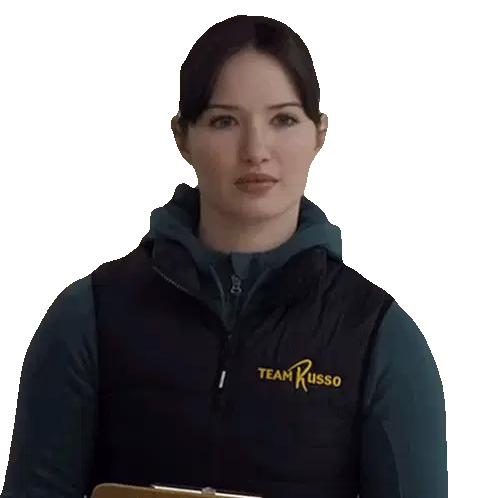 Staring Adriana Russo Sticker