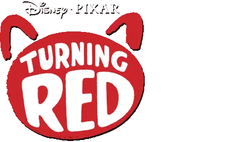 Turning Red Logo Sticker