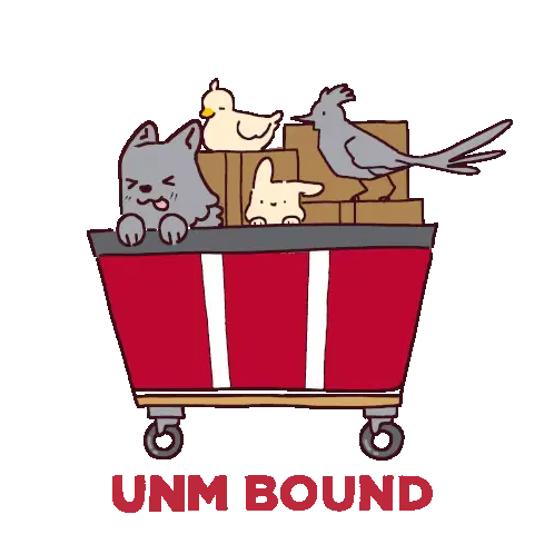 Unm Bound Unm Move In Sticker