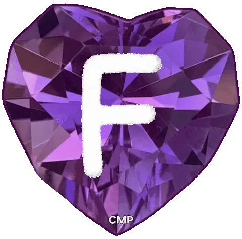 F Cmpbycosart Cmp Sticker Violet Alphabet Sticker