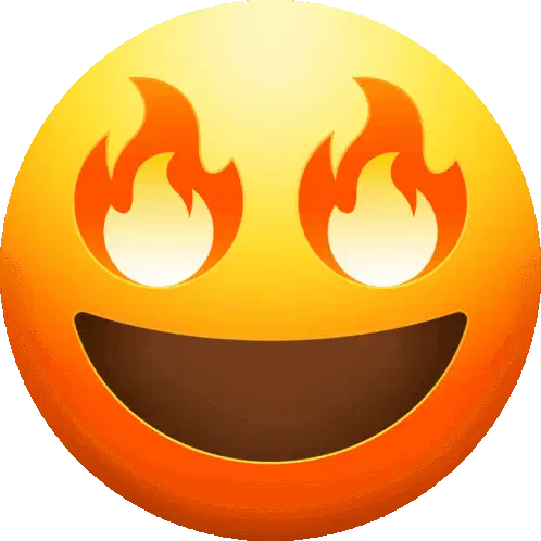 Arson Fire Eyes Sticker