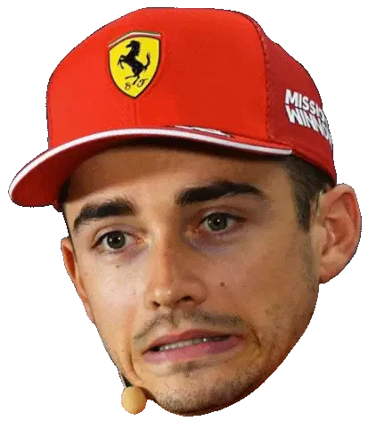 Charles Leclerc Formula 1 Sticker