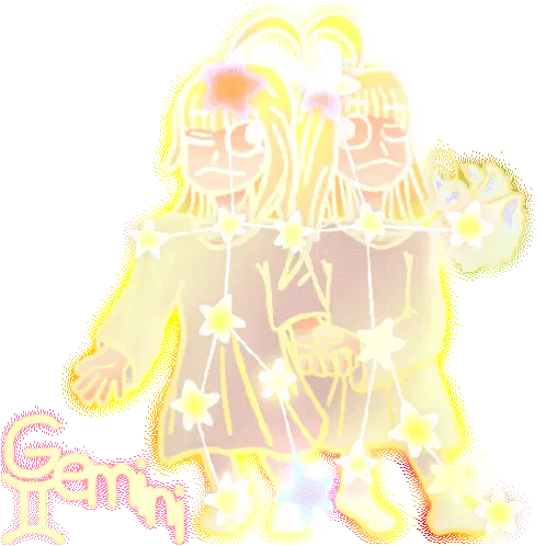 Gemini Gemini Sign Sticker