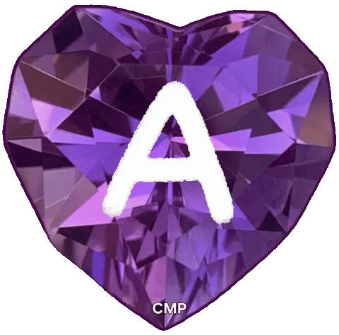 A Cmpbycosart Cmp Sticker Violet Alphabet Sticker