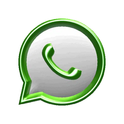 Whatsapp Logo 3d Sticker
