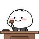 Quby Judge Pentol Sticker