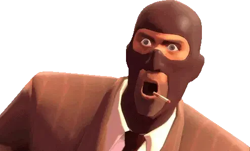 Spy Team Fortress 2 Sticker