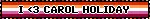 Carol Holiday Carol Deltarune Sticker
