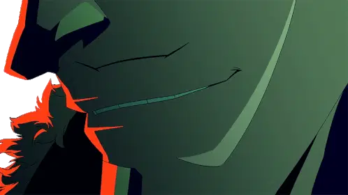 Smiling Cyberpunk Edgerunners Sticker