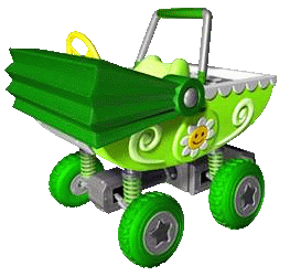 Rattle Buggy Kart Sticker