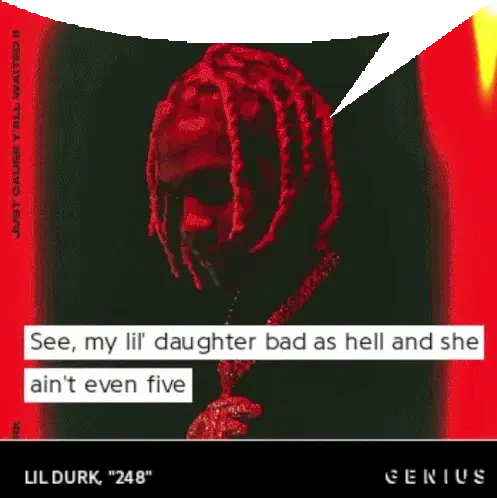 Lil Durk Sticker
