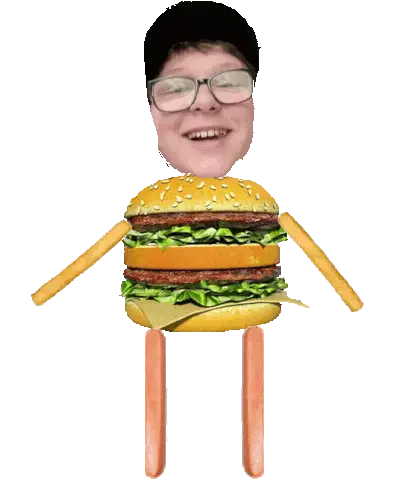 Alex Hamburger Sticker