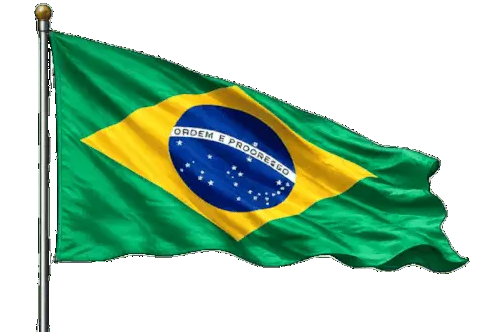 Brazil Flag Bandeira Do Brasil Sticker
