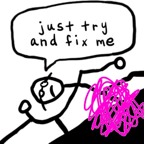 Justtryandfixme Idareyoutofixme Sticker