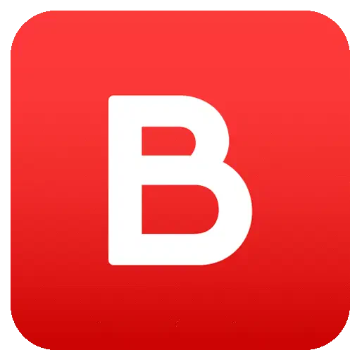 B Button Symbols Sticker