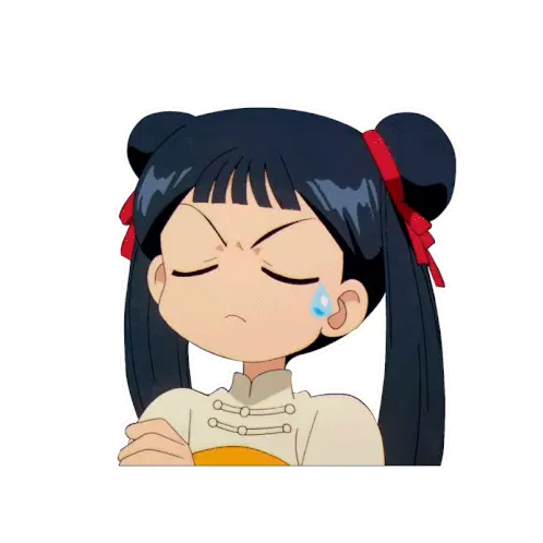 Meilin Rayoconfuso Sticker