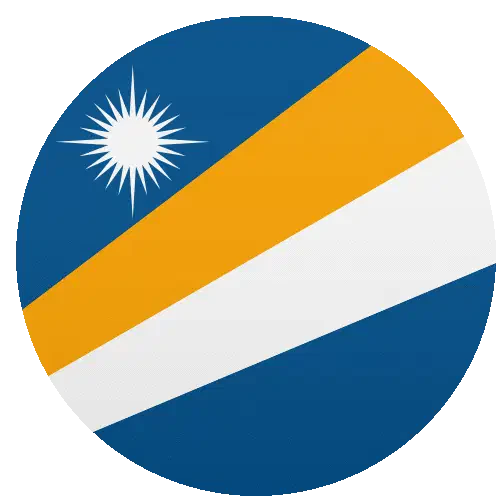 Marshall Islands Flags Sticker