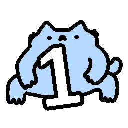 Nub Nub Cat Sticker