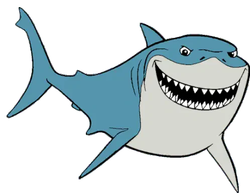 Shark Smile Sticker