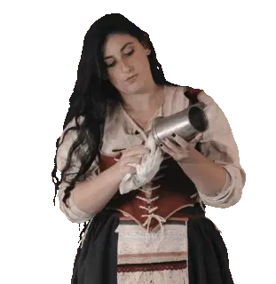 Medieval Dina Sticker