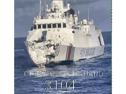 China Ship China Liar Sticker