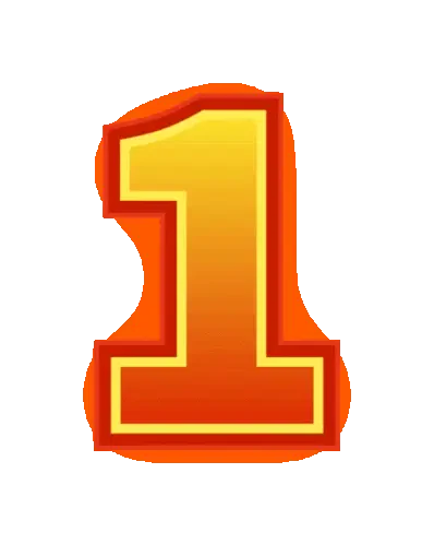 Numero 1 Sticker