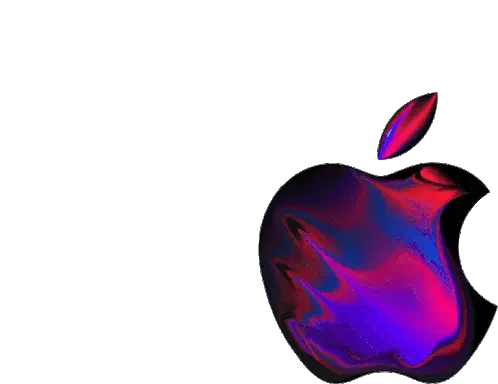 Apple Logo Sticker