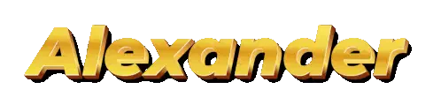 Alexander Sticker